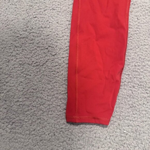 VUORI Stride Legging Red Size Large Women's Performance Legging VW429 - Picture 2 of 13